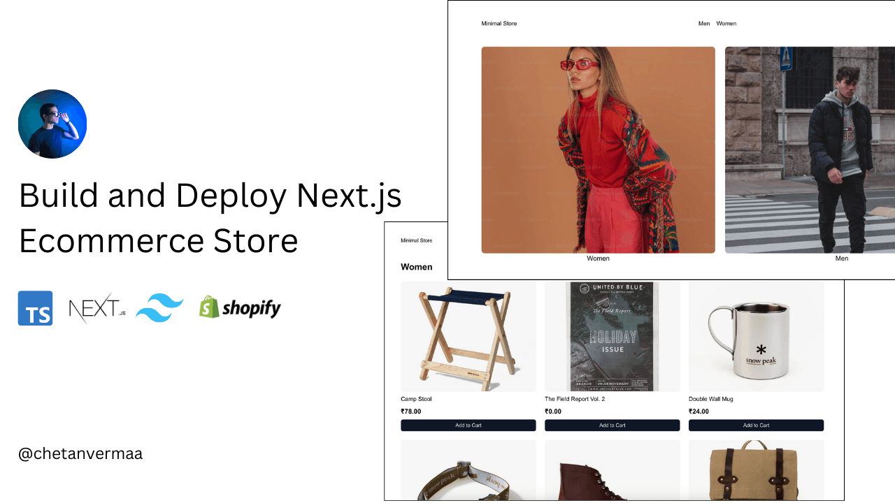 Next.js + Shopify Storefront Starter